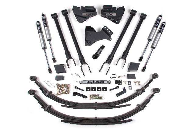 BDS 5 Inch Lift Kit w/ 4-Link Fits Ford F250/F350 Super Duty (20-22) 4WD Diesel
