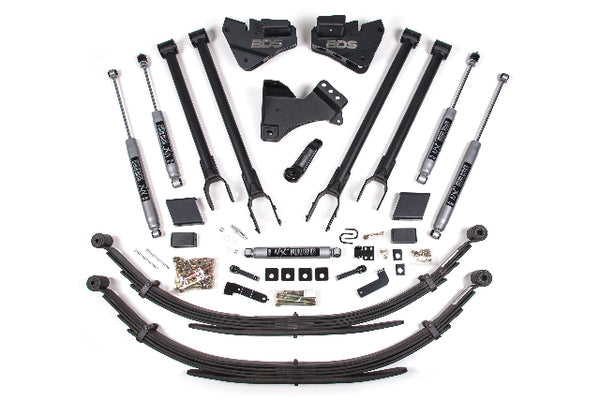 BDS 5 Inch Lift Kit W/ 4-Link, Fits Ford F250/F350 Super Duty 20-22 4WD Diesel 1569H