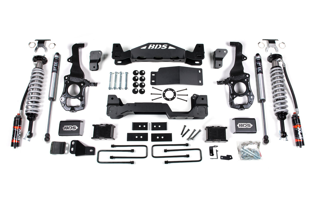 BDS BDS1579FPE 6 Inch Lift Kit -FOX 2.5 Performance Elite Coil-Over Ford F150 (21-24) 4WD