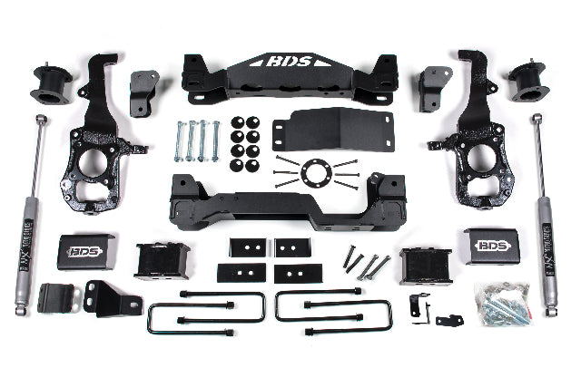 BDS 6 Inch Lift Kit, Fits Ford F150 21-25 4WD 1579H
