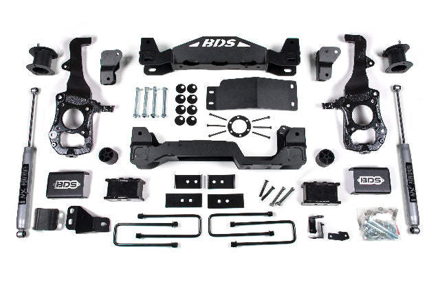 BDS 4 Inch Lift Kit, Fits Ford F150 21-25 4WD 1583H