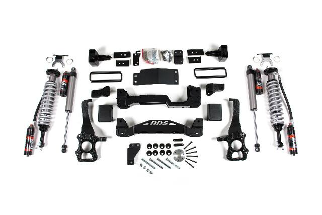 BDS 6 Inch Lift Kit 2.5 Performance Elite Coil-over, Fits Ford F150 15-20 4WD 1591FPE