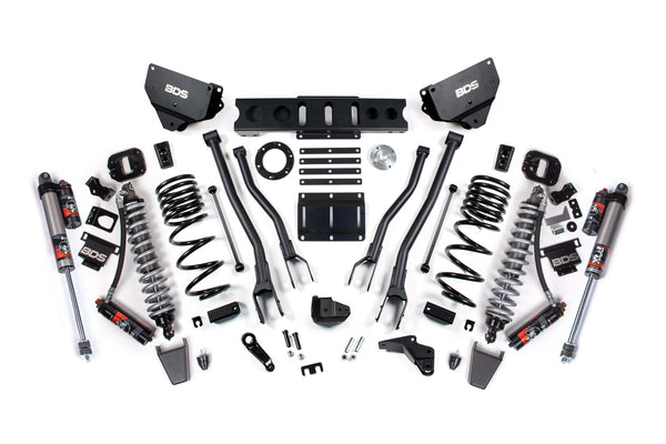 BDS 4 Inch Lift Kit W/ 4-Link Fox 2.5 Coil-over Conversion - Performance Elite RAM 2500 14-18 4WD Diesel 1602PES