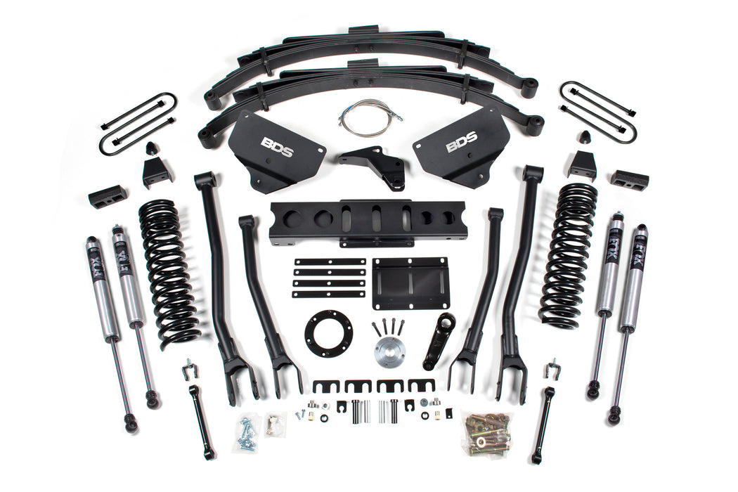 BDS 8 Inch Lift Kit w/ 4-Link Ram 3500 (13-18) 4WD Diesel