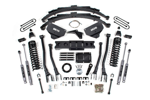 BDS 8 Inch Lift Kit W/ 4-Link RAM 3500 13-18 4WD Diesel 1614H