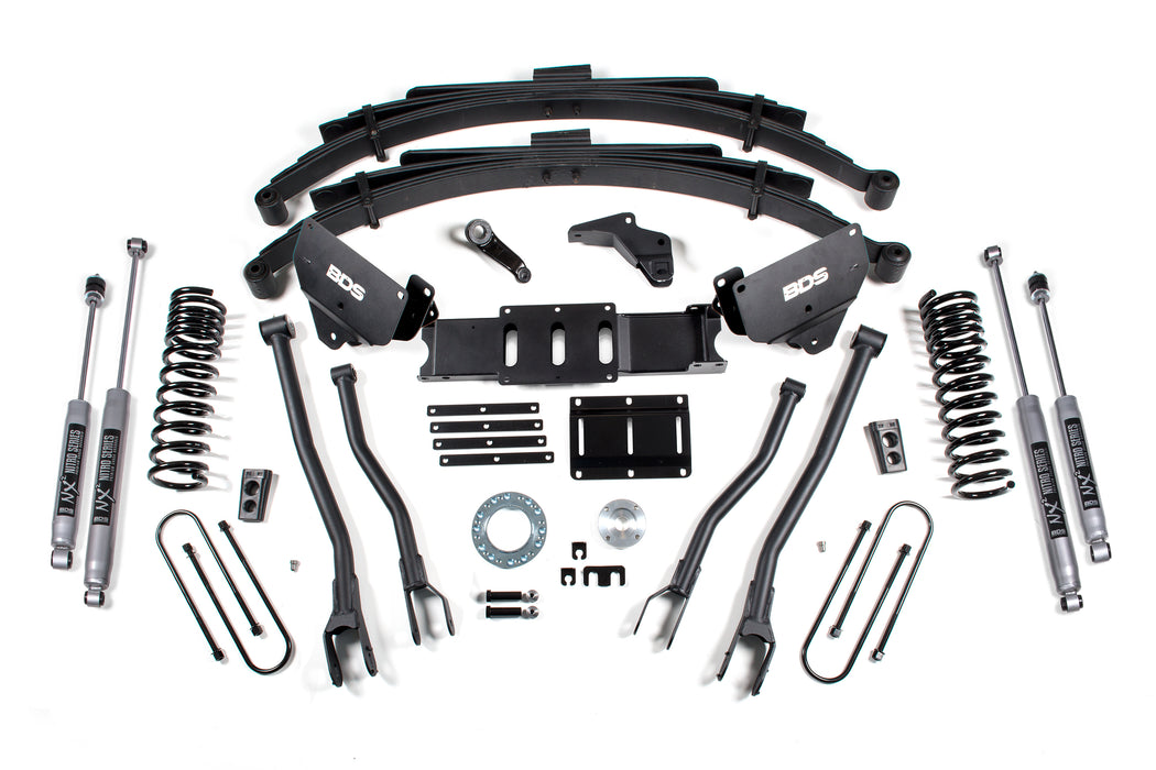 BDS BDS1620H 5.5 Inch Lift Kit w/ 4-Link - Ram 3500 (13-18) 4WD - Gas
