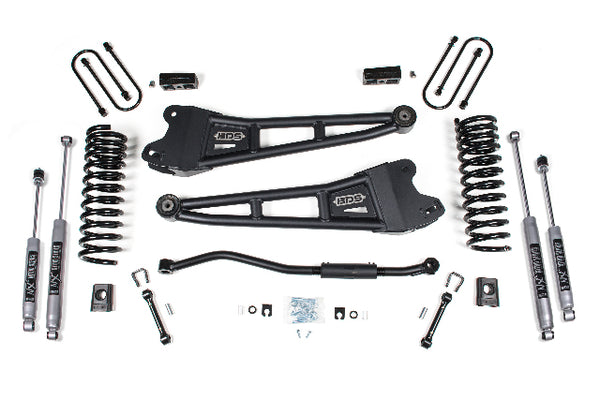 BDS 3 Inch Lift Kit W/ Radius Arm RAM 3500 13-18 4WD Diesel 1622FPE