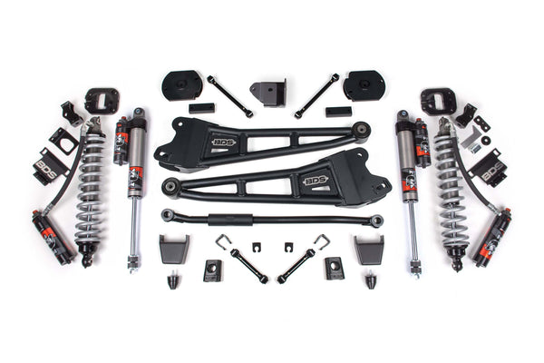 BDS 3 Inch Lift Kit W/ Radius Arm Fox 2.5 Coilover Conversion - Performance Elite RAM 2500 14-18 & 25-26 4WD Diesel 1624PES