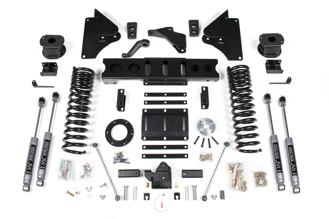 BDS BDS1629H 5.5 Inch Lift Kit w/ 4-Link - Ram 2500 w/ Rear Air Ride (14-18) 4WD - Gas