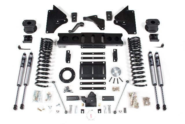 BDS 5.5 Inch Lift Kit w/ 4-Link Ram 2500 w/ Rear Air Ride (14-18) 4WD Gas