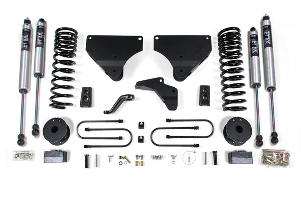 BDS 4 Inch Lift Kit RAM 3500 W/ Rear Air Ride 13-18 4WD Diesel 1643FS