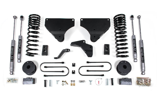 BDS 4 Inch Lift Kit RAM 3500 W/ Rear Air Ride 13-18 4WD Diesel 1643H