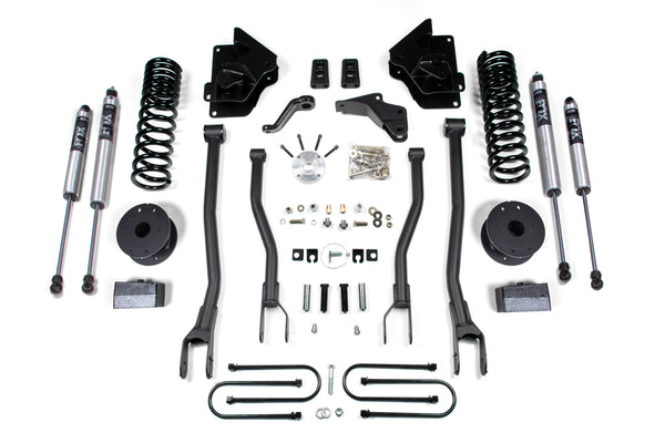 BDS 4 Inch Lift Kit W/ 4-Link RAM 3500 W/ Rear Air Ride 13-18 4WD Gas 1646FS
