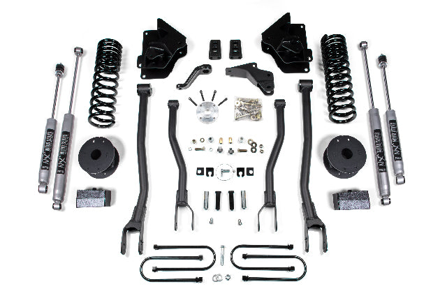 BDS 4 Inch Lift Kit W/ 4-Link Fits RAM 3500 W/ Rear Air Ride 13-18 4WD Gas 1646H