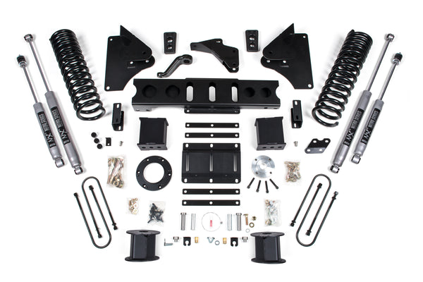 BDS 6 Inch Lift Kit RAM 3500 W/ Rear Air Ride 13-18 4WD Diesel 1647FS