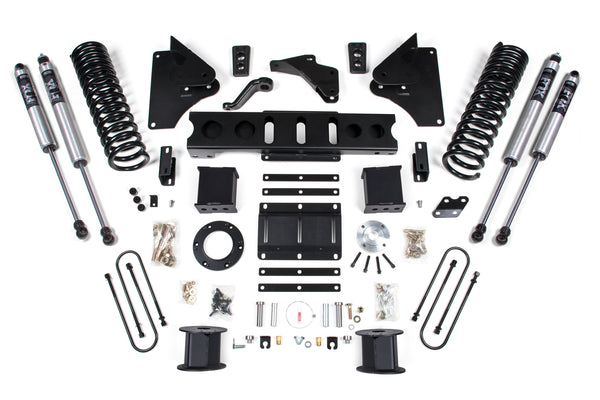 BDS 5.5 Inch Lift Kit RAM 3500 W/ Rear Air Ride 13-18 4WD Gas 1651FS