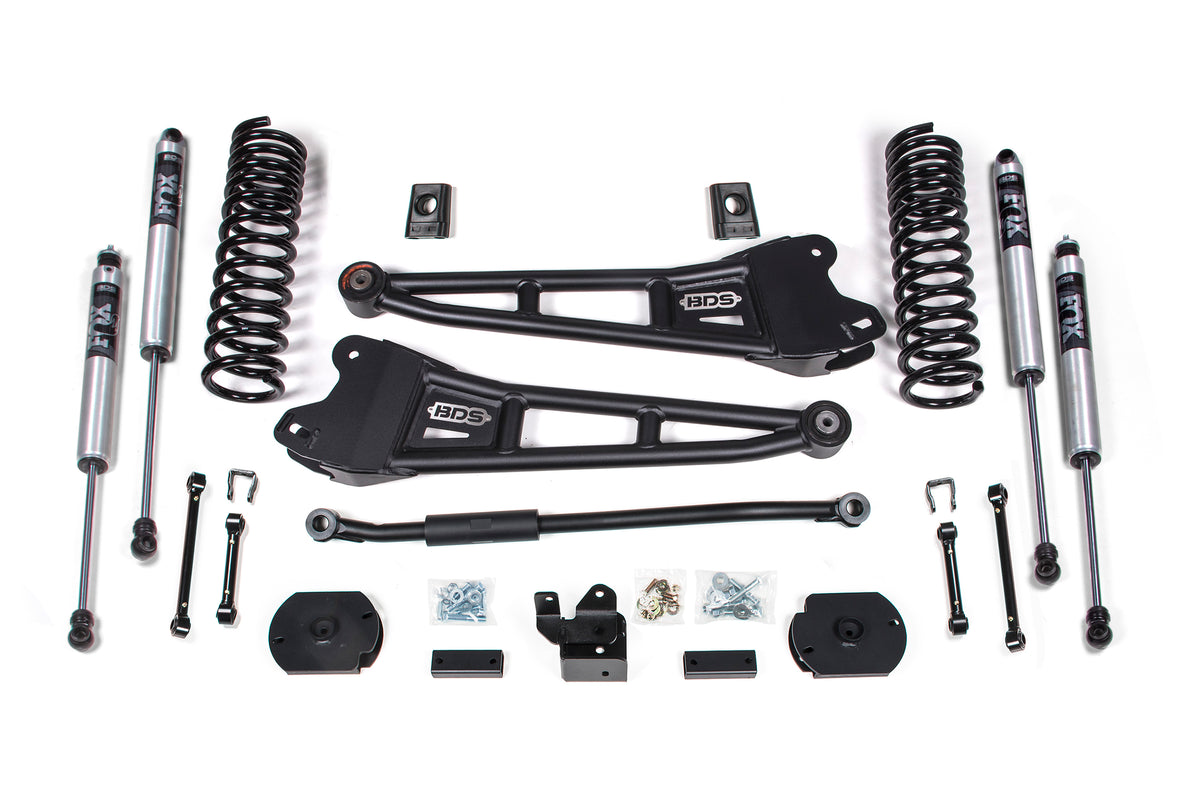 BDS 3 Inch Lift Kit W/ Radius Arm RAM 2500 19-24 4WD Diesel 1653FS
