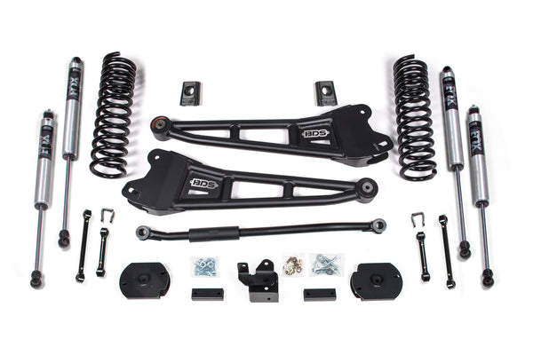 BDS 3 Inch Lift Kit W/ Radius Arm RAM 2500 19-24 4WD Diesel 1653FS