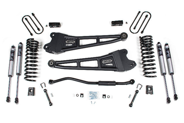 BDS 3 Inch Lift Kit W/ Radius Arm RAM 3500 19-24 4WD Diesel 1654FS