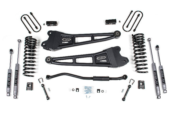 BDS 3 Inch Lift Kit W/ Radius Arm RAM 3500 19-24 4WD Diesel 1654H
