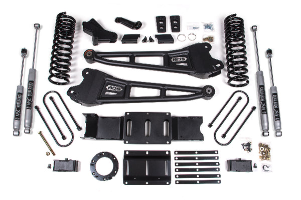 BDS 4 Inch Lift Kit W/ Radius Arm RAM 3500 19-24 4WD Gas 1700FPE