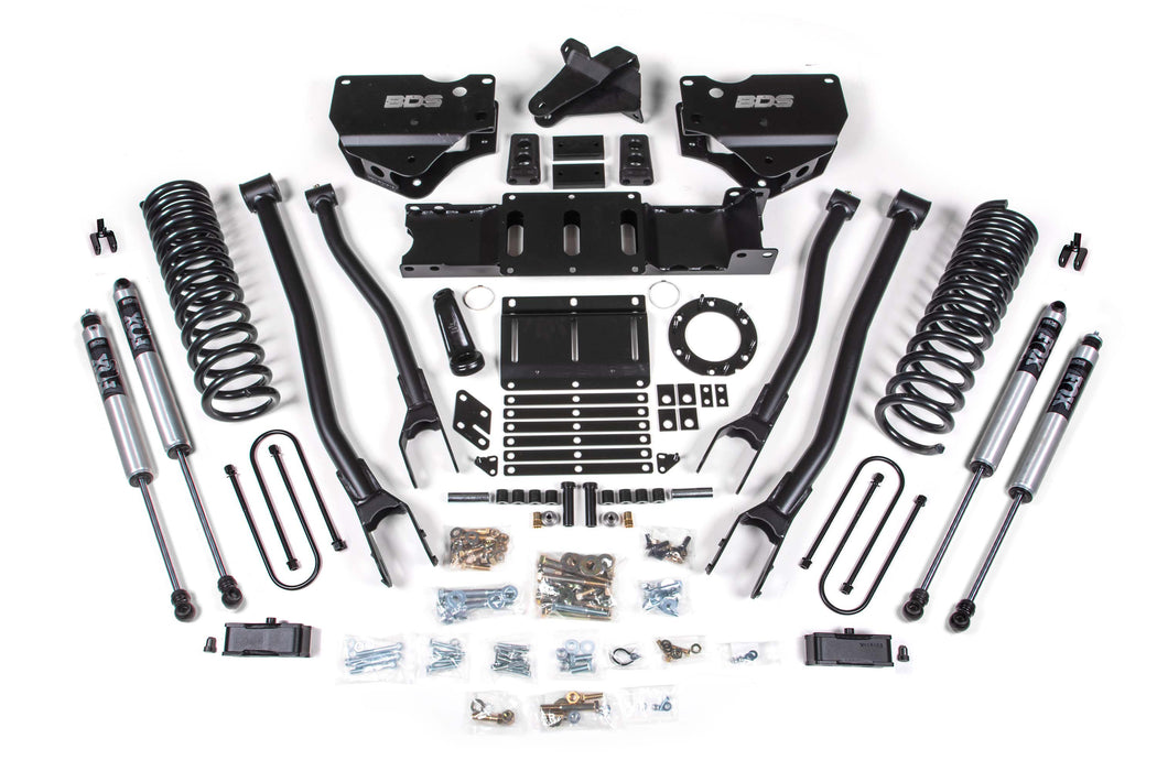 BDS BDS1678FS 4 Inch Lift Kit w/ 4-Link Ram 3500 (19-23) 4WD Gas