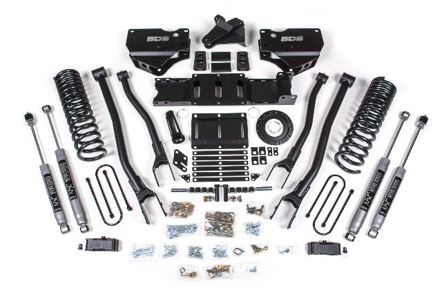 BDS 4 Inch Lift Kit W/ 4-Link RAM 3500 19-24 4WD Diesel 1673H
