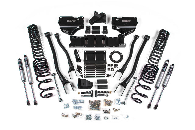 BDS 4 Inch Lift Kit W/ 4-Link Fits RAM 2500 19-24 4WD Gas 1675FS