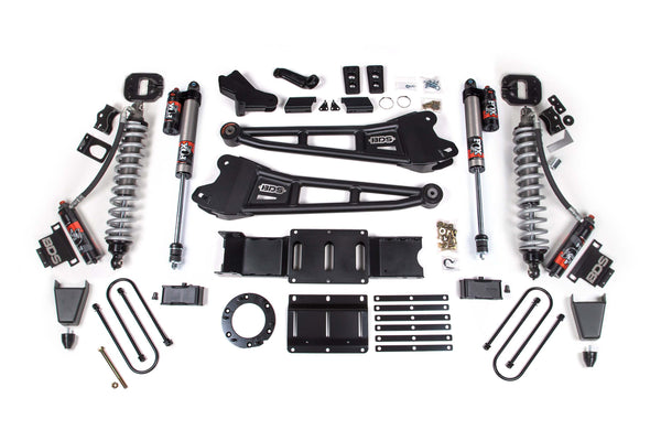 BDS 6 Inch Lift Kit W/ Radius Arm Fox 2.5 Coil-over Conversion - Performance Elite RAM 3500 19-24 4WD Diesel 1682PES