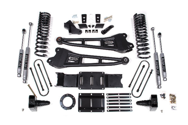 BDS 6 Inch Lift Kit w/ Radius Arm Ram 3500 (19-24) 4WD Diesel