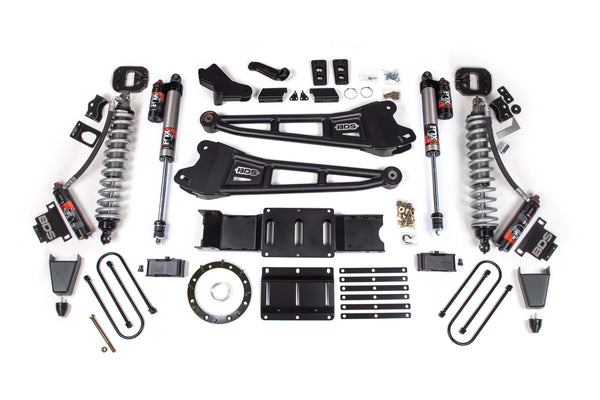 BDS 6 Inch Lift Kit W/ Radius Arm Fox 2.5 Coil-over Conversion - Performance Elite RAM 3500 19-24 4WD Diesel 1684PES