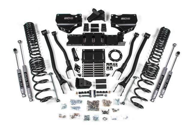 BDS 5.5 Inch Lift Kit W/ 4-Link Fits RAM 2500 19-24 4WD Gas 1689FS