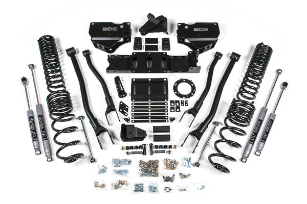 BDS 5.5 Inch Lift Kit W/ 4-Link RAM 2500 19-24 4WD Gas 1689H