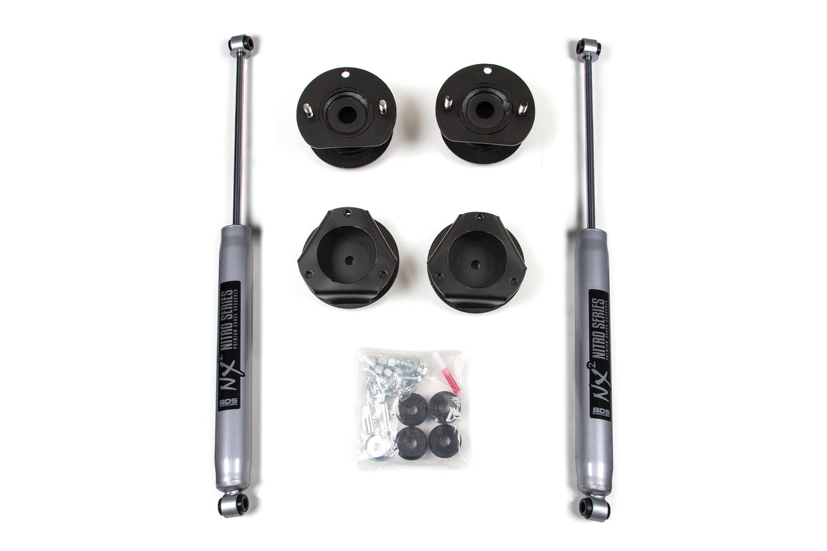 BDS 2 Inch Lift Kit, Fits Chevy Trailblazer Or GMC Envoy 02-09 168H