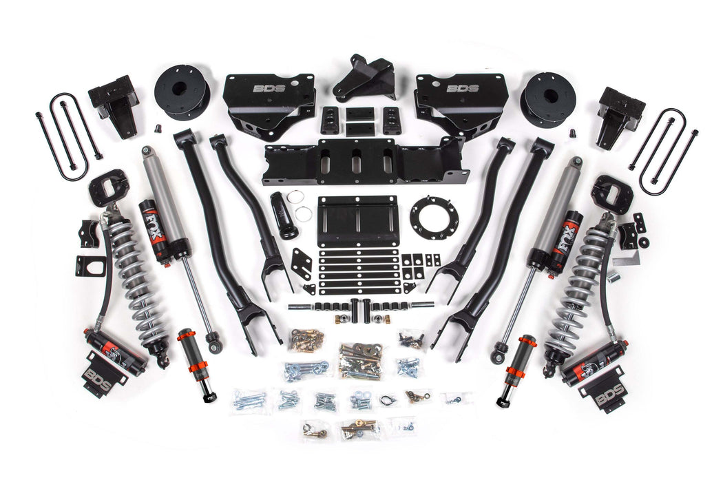 BDS 6 Inch Lift Kit w/ 4-Link FOX 2.5 Coil-Over Conversion - Performance Elite Ram 3500 (19-24) 4WD Diesel