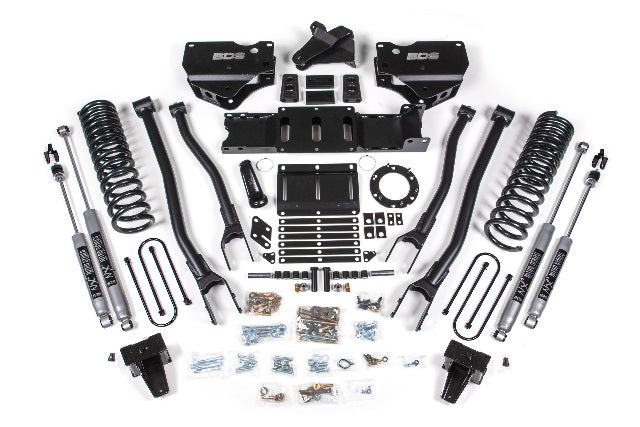BDS 5.5 Inch Lift Kit W/ 4-Link Fits RAM 3500 19-24 4WD Gas 1694FPE