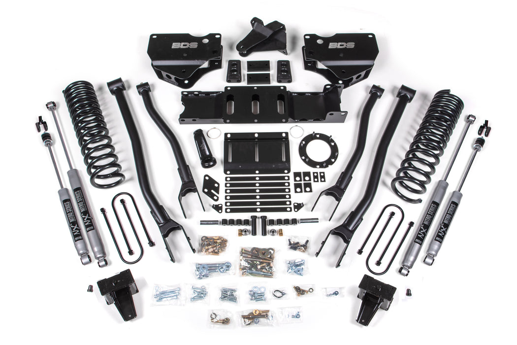 BDS BDS1694H 5.5 Inch Lift Kit w/ 4-Link - Ram 3500 (19-24) 4WD - Gas