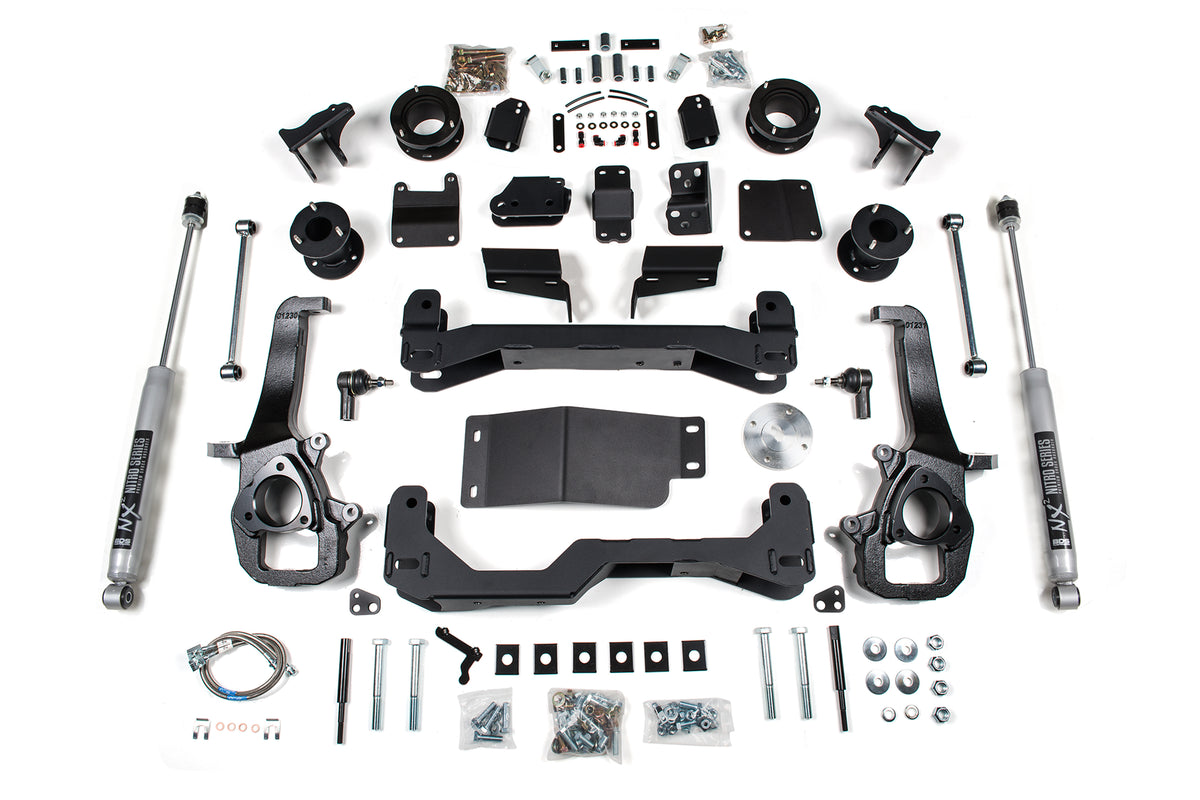 BDS 4 Inch Lift Kit Fits RAM 1500 W/ Air Ride 19-24 4WD 1697H