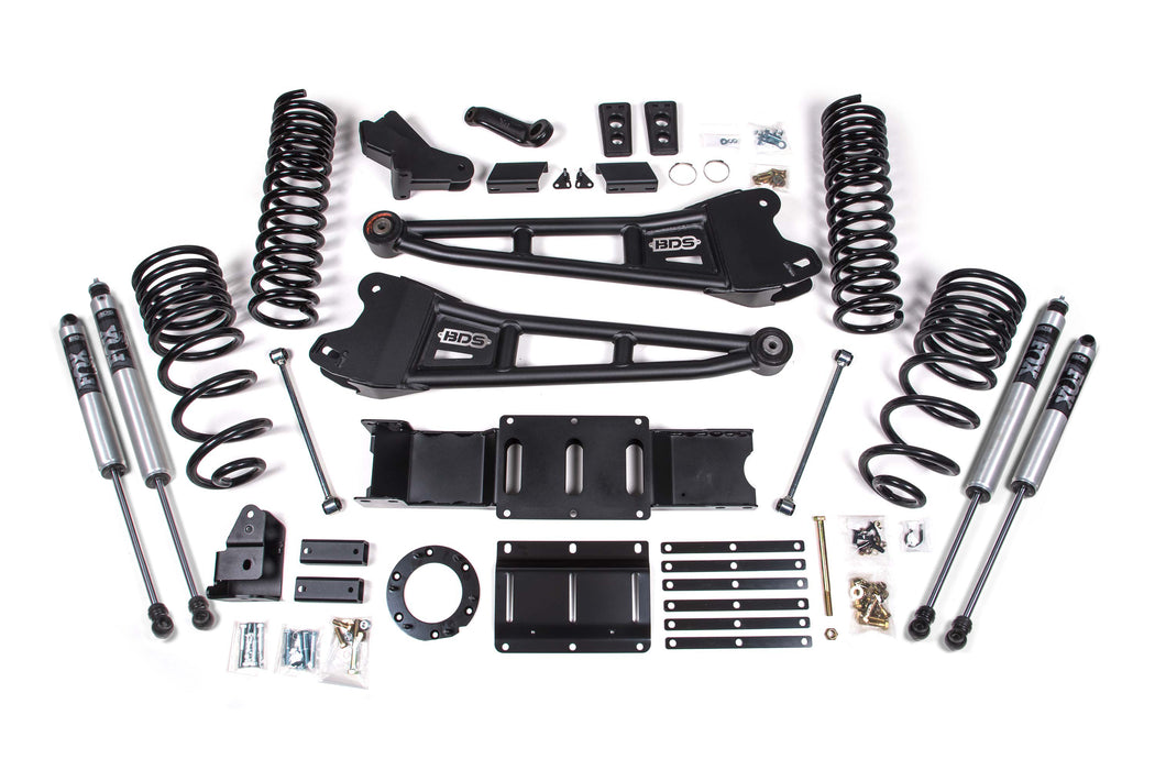 BDS BDS1702FS 4 Inch Lift Kit w/ Radius Arm Ram 3500 (19-23) 4WD Gas