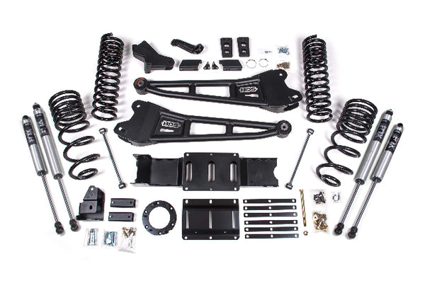 BDS 4 Inch Lift Kit W/ Radius Arm RAM 2500 19-24 4WD Gas 1699FS