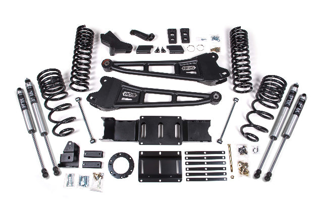 BDS 4 Inch Lift Kit W/ Radius Arm Fits RAM 3500 19-23 4WD Gas 1703FS