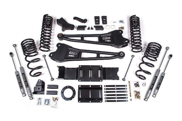 BDS 4 Inch Lift Kit W/ Radius Arm RAM 3500 19-23 4WD Gas 1702H