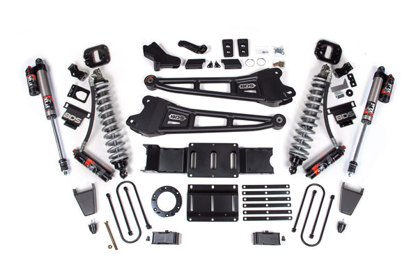 BDS 4 Inch Lift Kit W/ Radius Arm Fox 2.5 Coil-over Conversion - Performance Elite RAM 3500 19-24 4WD Diesel 1704PES