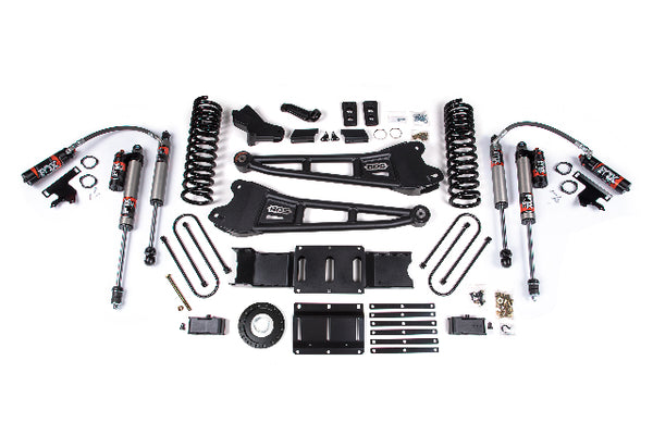 BDS 4 Inch Lift Kit W/ Radius Arm 2 Inch Rear Block RAM 3500 19-24 4WD Diesel 1706FPE