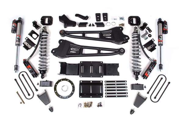 BDS 4 Inch Lift Kit W/ Radius Arm Fox 2.5 Coil-over Conversion - Performance Elite RAM 3500 19-24 4WD Diesel 1707PES
