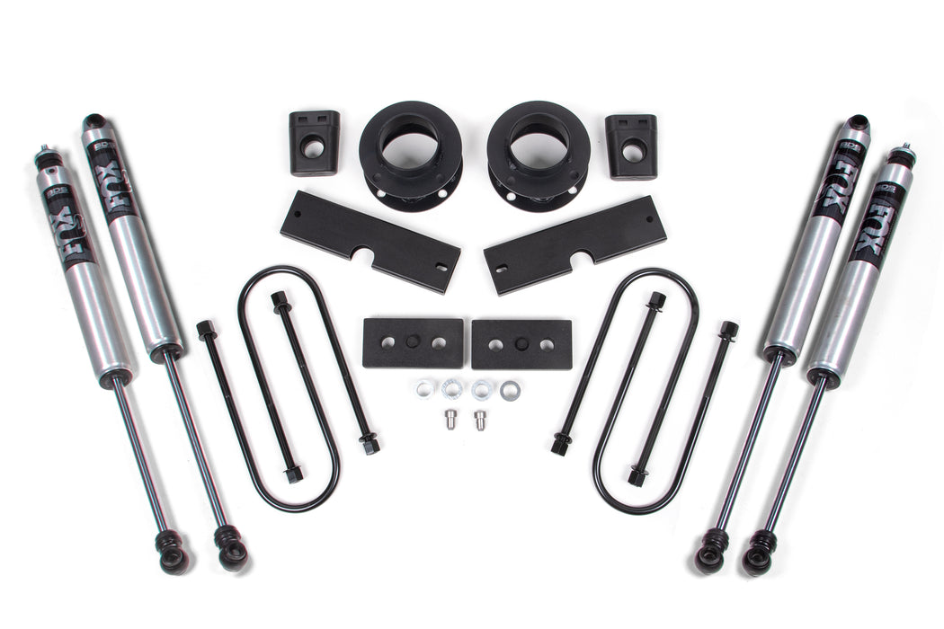 BDS 2 Inch Lift Kit Ram 3500 w/ Rear Air Ride (13-23) 4WD