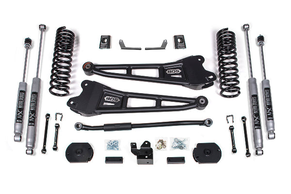 BDS 3 Inch Lift Kit RAM 2500 W/ Rear Air Ride 19-24 4WD Diesel 1713H
