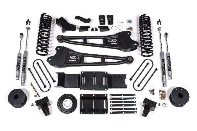 BDS 6 Inch Lift Kit W/ Radius Arm Fits RAM 3500 W/ Rear Air Ride 19-24 4WD Diesel 1725H