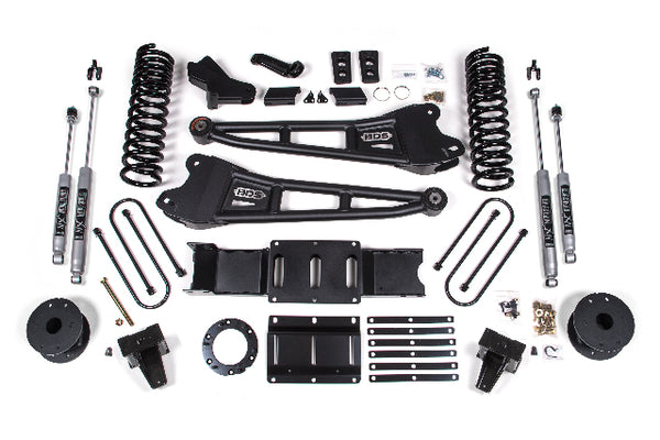 BDS 5.5 Inch Lift Kit W/ Radius Arm RAM 3500 W/ Rear Air Ride 19-24 4WD Gas 1726H