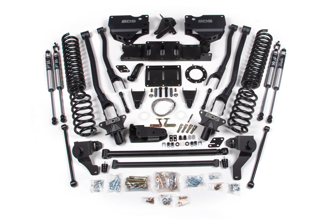 BDS BDS1727FS 8 Inch Lift Kit w/ 4-Link Ram 2500 (19-24) 4WD Diesel